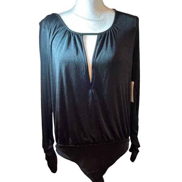 Free People Tops - ❗️SOLD❗️Free People Black Body Suit🆕BNWT